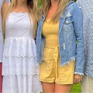 Lulus Small mustard colored romper
